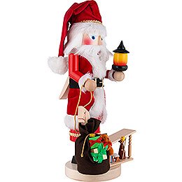Nussknacker Weihnachtsmann mit Krippe - 45 cm