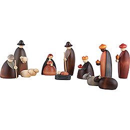 Nativity Set of 12 Pieces - 17 cm / 6.7 inch