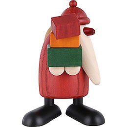 Santa Claus Carrying Presents - 9 cm / 3.5 inch