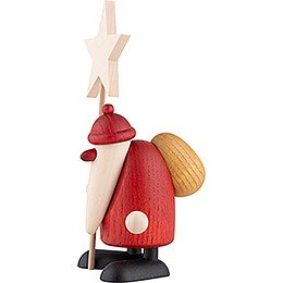 Santa Claus with Star - 9 cm / 3.5 inch