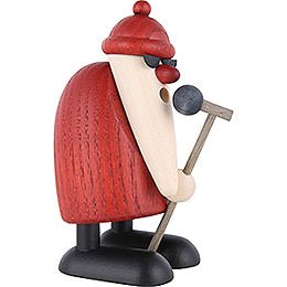 Santa Claus at the Microphone, Introvert - 9 cm / 3.5 inch