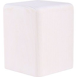 Block Medium White - 8 cm / 3.1 inch