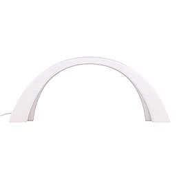 Candle Arch - Linden White, with Electric Lights - 55x23,5 cm / 2 inch
