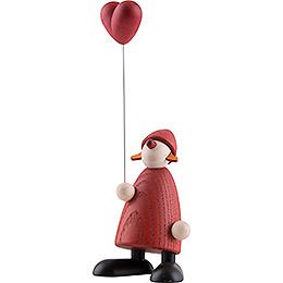 Mrs. Claus with Heart - 9 cm / 3.5 inch