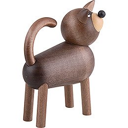 Dog Willi - Grey - 9 cm / 3.5 inch