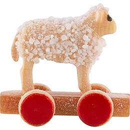 Little Lamb on Wheel Board - 1,3 cm / 0.5 inch