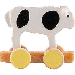 Little Calf on Wheel Board - 1,3 cm / 0.5 inch