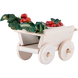 Hand Cart with Cherries - 2 cm / 0.8 inch