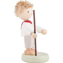 Flax Haired Children Little Brother - 5 cm / 2 inch