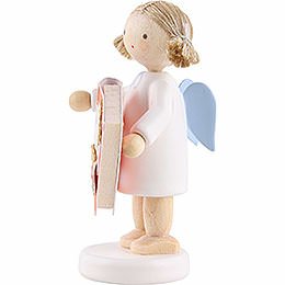 Flax Haired Angel with Bakery Book (13) - 5 cm / 2 inch