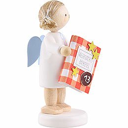 Flax Haired Angel with Bakery Book (13) - 5 cm / 2 inch