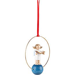 Tree Ornament - Angel with Music Book - 7 cm / 2.8 inch