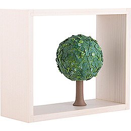 Apple Tree in Frame - without  Figurines - Summer - 13,5 cm / 5.3 inch