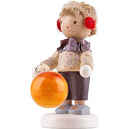 Flax Haired Children Little Boy with Lampion - Edition Flade & Friends - 4 cm / 1.6 inch