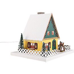 Lighted House - Gingerbread House - 24,5 cm / 9.6 inch