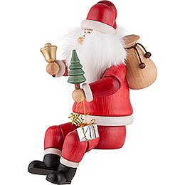 Smoker - Santa Claus, sitting - 24 cm / 9.4 inch