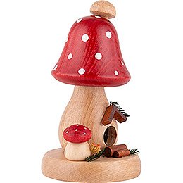 Smoker - Mushroom Hut Toadstool - 13 cm / 5.1 inch