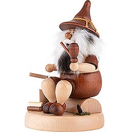 Smoker - Gnome with Chopping Block - 16 cm / 6.3 inch