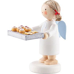 Flax Haired Angel with Baked Goods - 4,2 cm / 1.7 inch