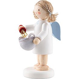 Flax Haired Angel with Whisk - 4,7 cm / 1.9 inch