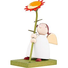Guardian Angel with Large Flower - 3,5 cm / 1.3 inch