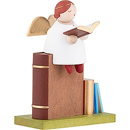 Guardian Angel Reading, on Book - 3,5 cm / 1.3 inch