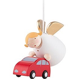 Guardian Angel with Car Floating - 3,5 cm / 1.3 inch