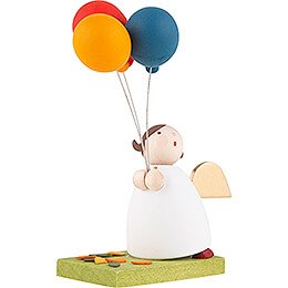 Guardian Angel with Three Balloons - 3,5 cm / 1.3 inch