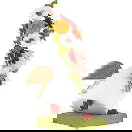 Guardian Angel with Flowers - 3,5 cm / 1.4 inch
