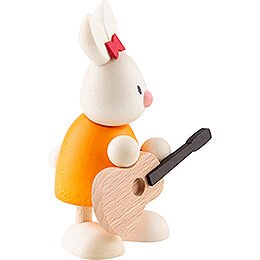 Bunny Emma with Guitar - 9 cm / 3.5 inch