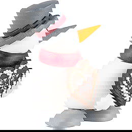 Schneemann Otto mit Lebkuchenherz - 8 cm