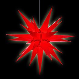 Herrnhuter Moravian Star A13 Red Plastic - 130cm/51 inch