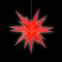 Herrnhuter Moravian Star A7 Red Plastic - 68cm/27 inch