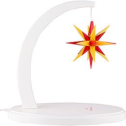 Star Arch White with A1e Yellow-Red - 29 cm / 11.4 inch