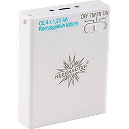 Batteriehalter mit Timer und Akku zur Beleuchtung von 1 Stern Typ Typ 029-00-A1e, 029-00-A1b oder 3 Sternen Typ 029-00-A08