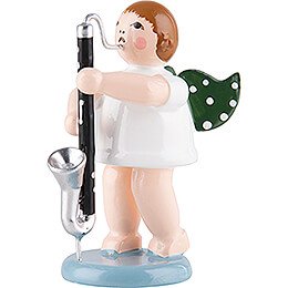 Angel with Bass Clarinet - 6,5 cm / 2.6 inch