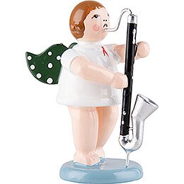 Angel with Bass Clarinet - 6,5 cm / 2.6 inch
