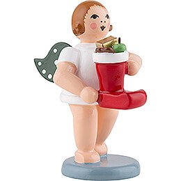 Gift Angel with Santa Boot - 6,5 cm / 2.6 inch