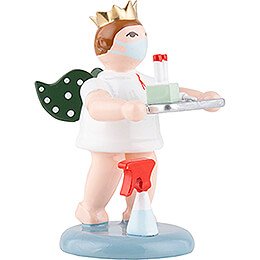 Angel with Crown and Test Kit - 6,5 cm / 2.6 inch