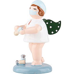 Angel with Cap and Syringe - 6,5 cm / 2.6 inch