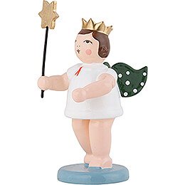 Advent Angel with Crown and Star - 6,5 cm / 2.6 inch
