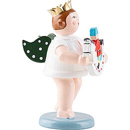 Angel with Crown and Little Rider - 6,5 cm / 2.6 inch