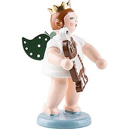 Engel mit Krone und Pfefferkuchenfrau - 6,5 cm