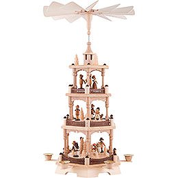 3-Tier Pyramid - Forest People - 58 cm / 22.8 inch