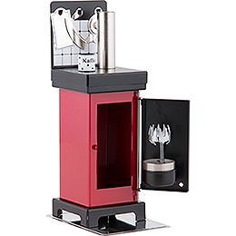 Smoking Stove - The Classic Red/Black - 19 cm / 7.5 inch