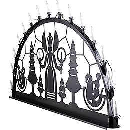 Candle Arch for Outside - Angel - 200x100 cm / 80x40 inch
