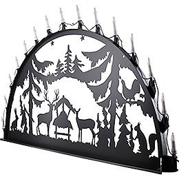 Candle Arch for Outside - Feeding Ground - 150x75 cm / 60x30 inch