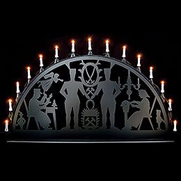 Candle Arch for Outside - Schwarzenberg - 150x75 cm / 60x30 inch