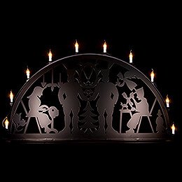 Candle Arch for Outside - Miner - 300x150 cm / 120x60 inch