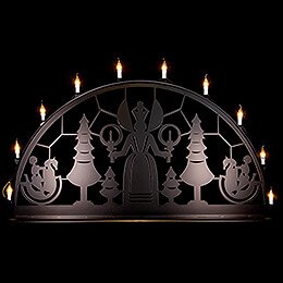 Candle Arch for Outside - Angel - 250x125 cm / 100x50 inch